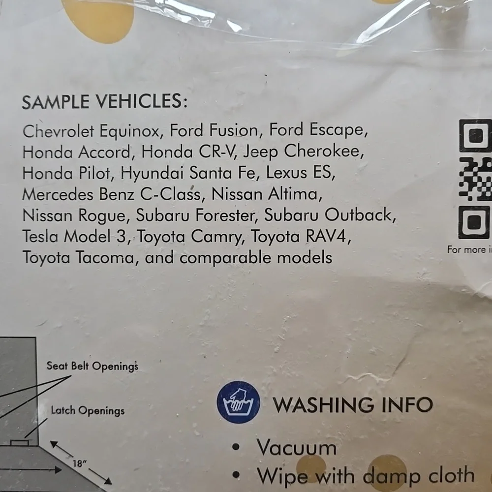 4Knines Rear Seat Cover for Cars